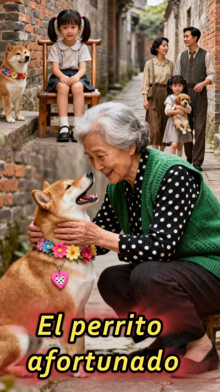El perrito afortunado